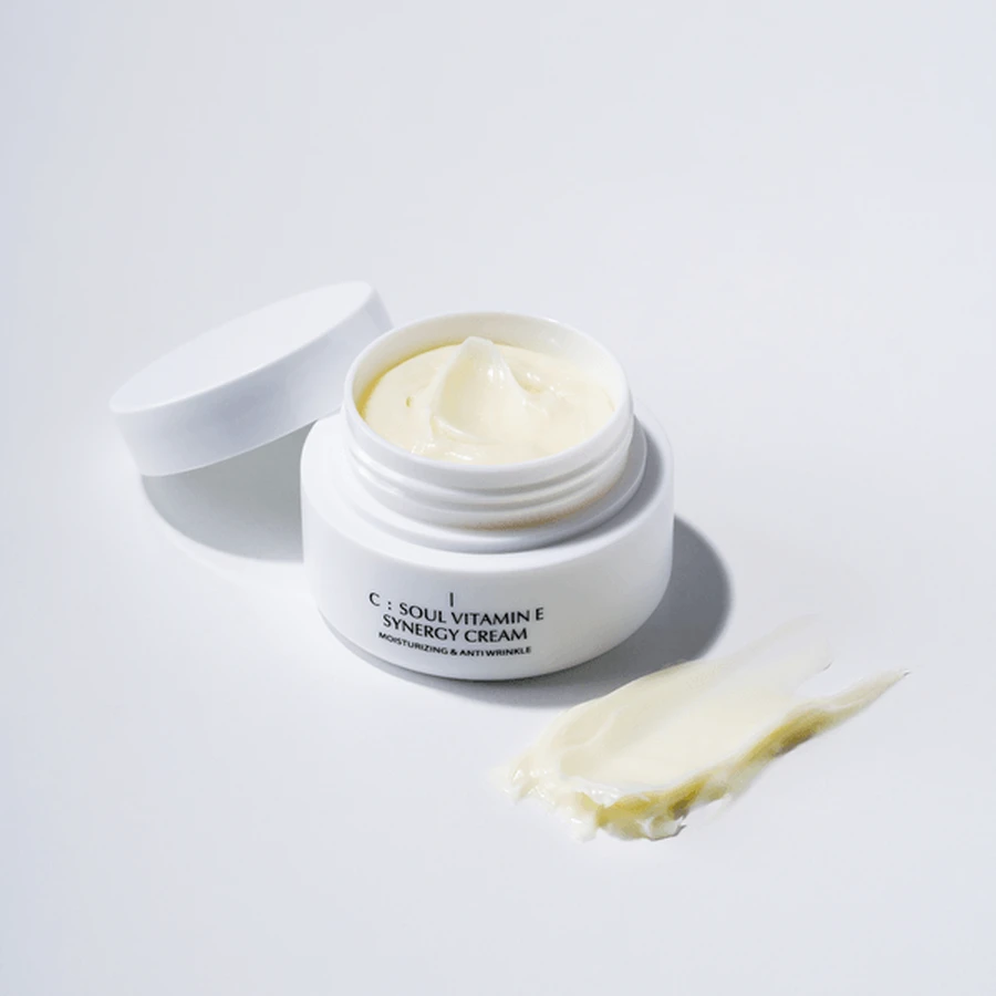 C:Soul Vitamin E Synergy Cream, nourishing anti-wrinkle face cream, 50 g