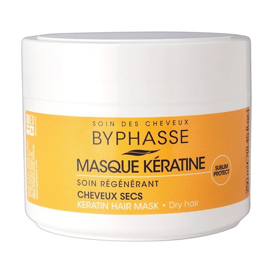 Byphasse Sublim Protect Keratine Haar, masker voor droog haar, 250 ml