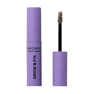 Madara Grow &amp; Fix Tinted Brow Gel, Frosty Taupe 3 wenkbrauw styling gel serum, 4.25 ml