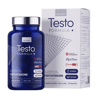 Dr. Hunt Testo Formula, cápsulas duras, 30 uds.