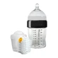 Yoomi, Black set, 240 ml bottle + warmer + capsule, 1 pc.