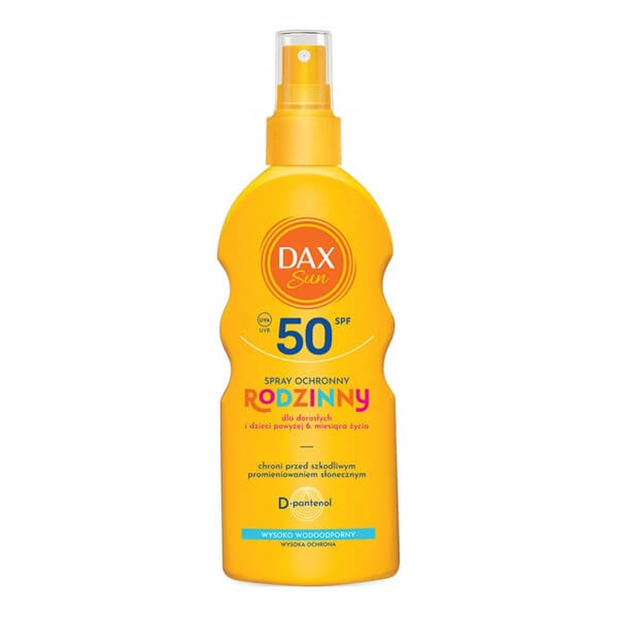 Dax Sun, family protection spray SPF50, 200 ml