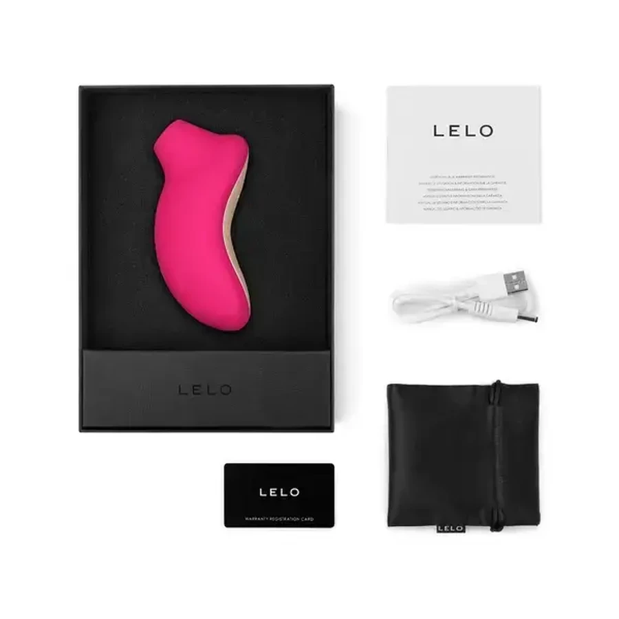 Lelo Sona Cruise, masseur clitoridien sonique, fuchsia, 1 pc.