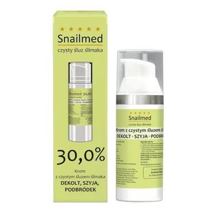 Snailmed, anti-rimpelcrème voor decolleté met natuurlijk slakkenslijm, pro-vitamine B5, vitamine E en keratine, 30 ml