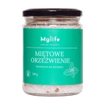 Mglife Natural Cosmetics Peppermint refreshment, magnesium bath salt, 540 g
