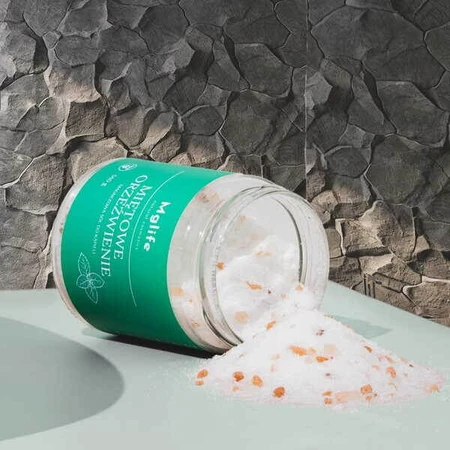 Mglife Natural Cosmetics Peppermint refreshment, magnesium bath salt, 540 g