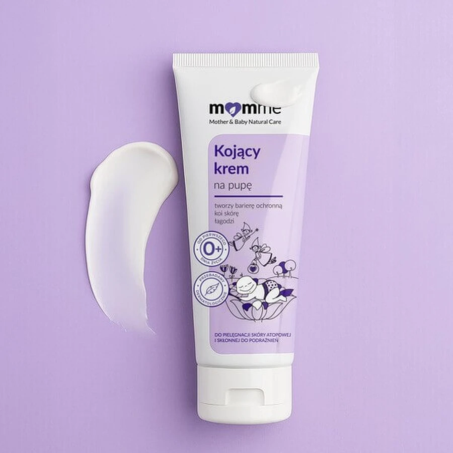 Momme, crema de fondo calmante desde el primer día, 50 ml