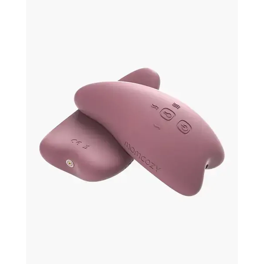 Momcozy Masajeador de lactancia A1 cálido y vibratorio, 2 uds.