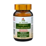 My Herbs Vitamine C + Organische Zink, capsules, 80 st.