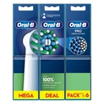 Oral-B, Cross Action, puntas de recambio, 6 uds.