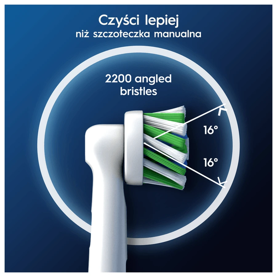 Oral-B, Cross Action, puntas de recambio, 6 uds.