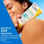 CeraVe, invisible moisturizing sunscreen lotion SPF30, 75 ml