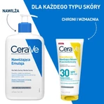 CeraVe, invisible moisturizing sunscreen lotion SPF30, 75 ml