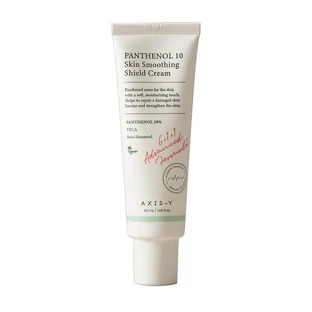 Axis-Y Panthenol 10 Skin Smoothing Shield Cream, Gesichtscreme mit 10% Panthenol, 50 ml