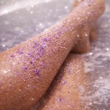 Crystallove, body scrub with amethyst, 200 g