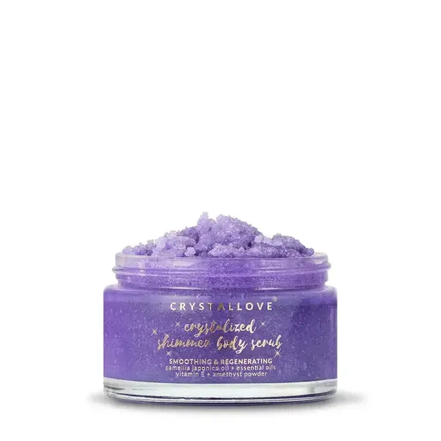 Crystallove, body scrub with amethyst, 200 g