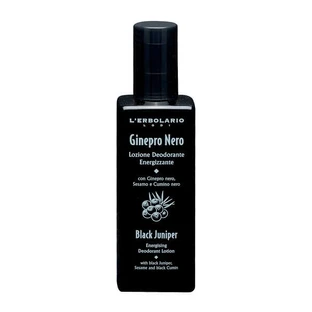 L'Erbolario Ginepro Nero, desodorante energizante con atomizador, 100 ml