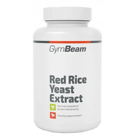 GymBeam Red yeast extract from rice, capsules, 90 pcs.
