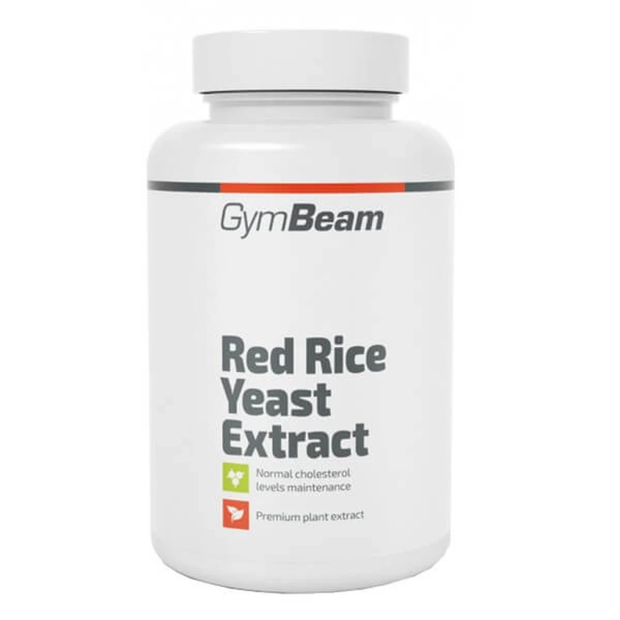 GymBeam Red yeast extract from rice, capsules, 90 pcs.