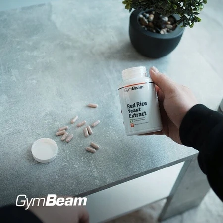 GymBeam Red yeast extract from rice, capsules, 90 pcs.