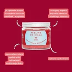 Soap Brothers, sugar body scrub, kers met kasjmier, 250 g