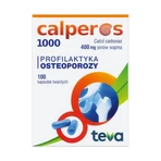 Set van 2x Calperos 1000, 400 mg calciumionen, harde capsules, 100 stuks.