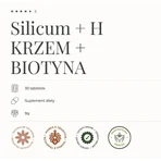 Silicum + H (Silicium+Biotine), tabletten, 30 st.