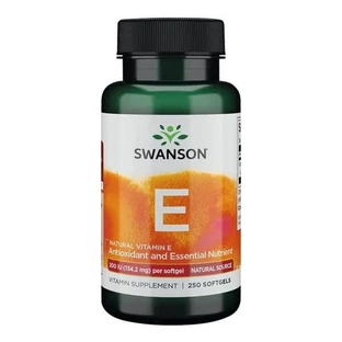 Swanson Natural Vitamin E 200 IU, capsules, 250 pcs.