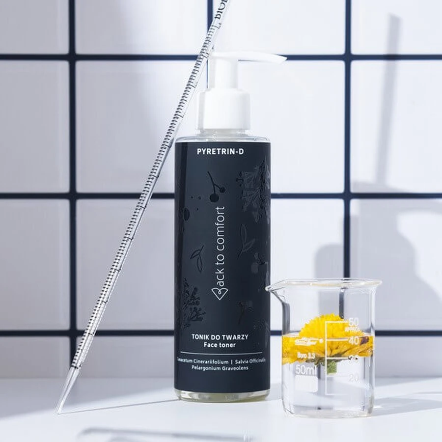 Volver a Confort Pyretrin-D, tónico facial, 200 ml
