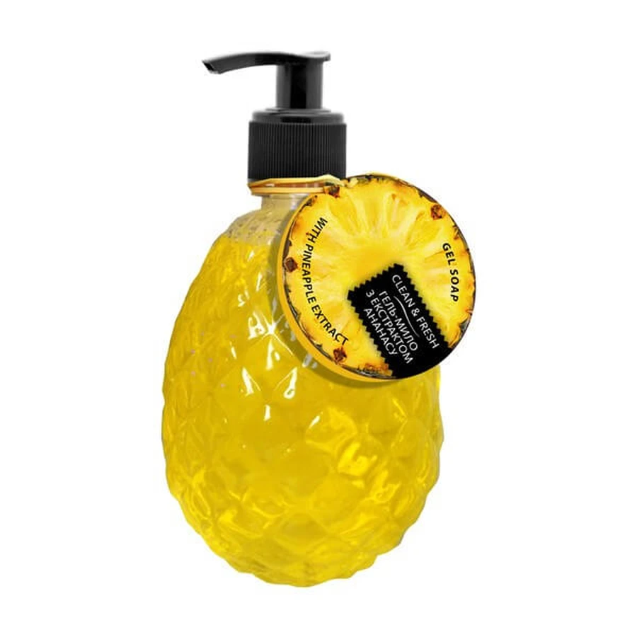 Soap with pineapple extract, gel, 500 ml