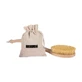 Hhuumm, dry body massage brush, tampico fiber double bent version No.6, 1 piece.