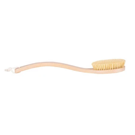 Hhuumm, dry body massage brush, tampico fiber double bent version No.6, 1 piece.