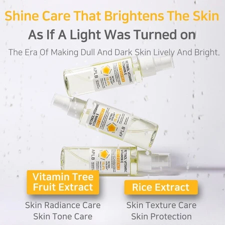 APLB Retinol Vitamin C Vitamin E Mist Essence, esencia de bruma con retinol y vitaminas C y E, 105 ml