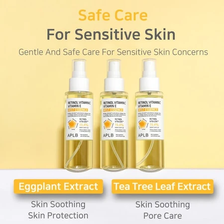 APLB Retinol Vitamin C Vitamin E Mist Essence, esencia de bruma con retinol y vitaminas C y E, 105 ml