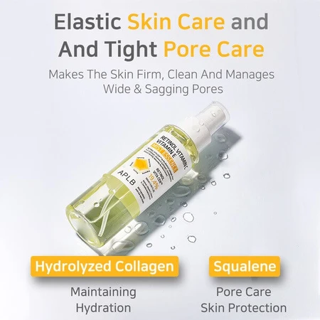 APLB Retinol Vitamin C Vitamin E Mist Essence, esencia de bruma con retinol y vitaminas C y E, 105 ml
