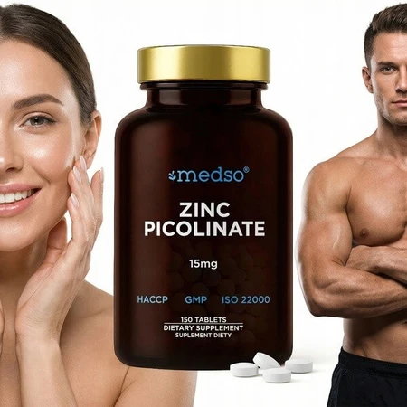 Medso Zinkpicolinat 15 mg, Tabletten, 150 Stück.