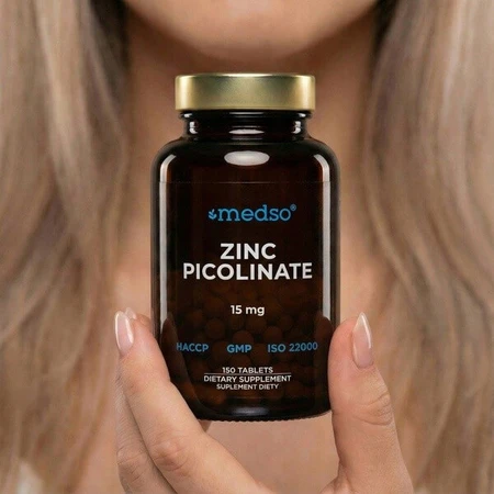 Medso Zinkpicolinat 15 mg, Tabletten, 150 Stück.