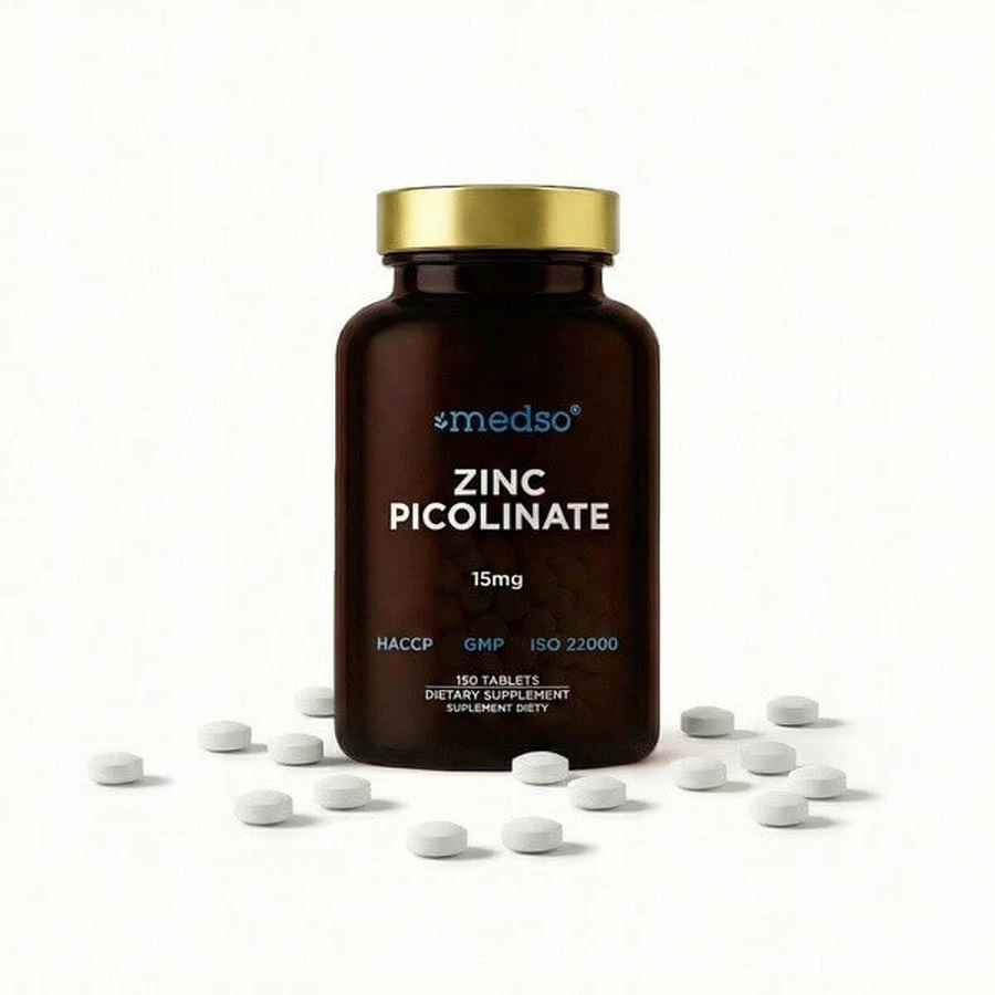 Medso Zinkpicolinat 15 mg, Tabletten, 150 Stück.