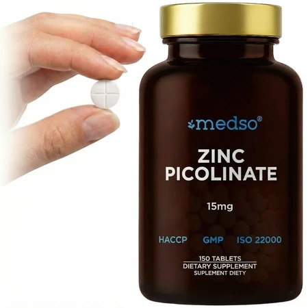 Medso Zinkpicolinat 15 mg, Tabletten, 150 Stück.