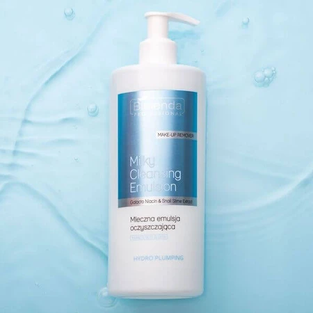 Bielenda Hydro Plumping, emulsión limpiadora lechosa, 500 ml