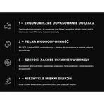 LELO Billy 2 Black, anaal vibrator, 1 st.