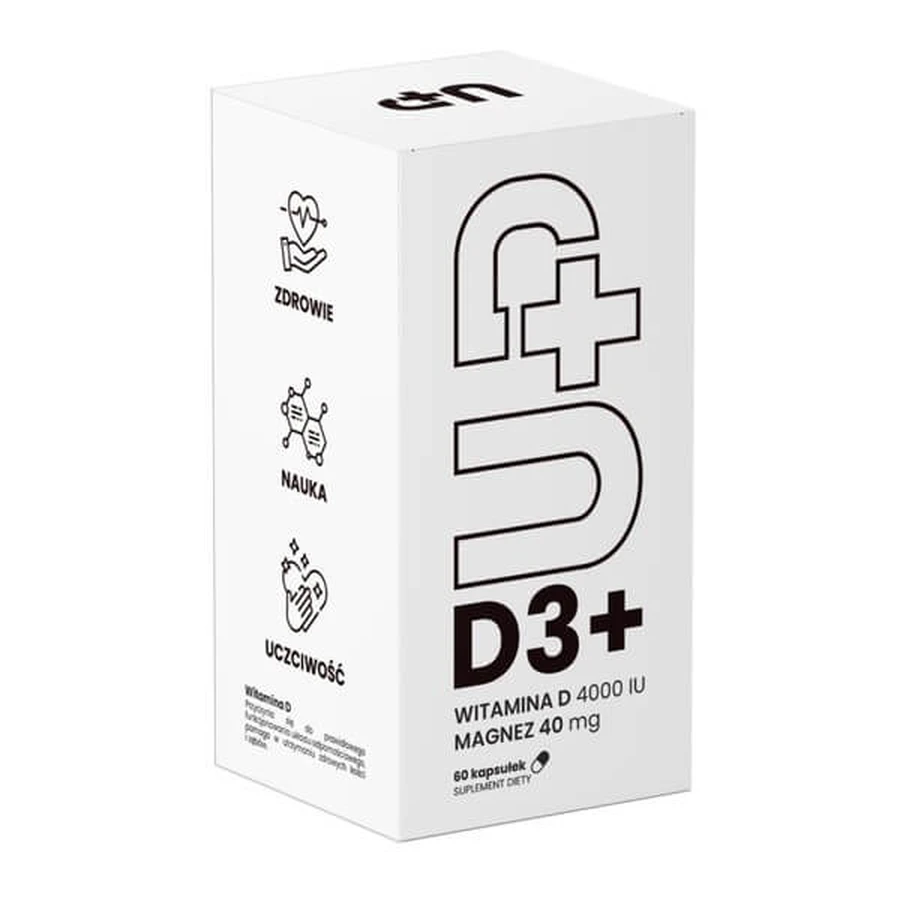 UP D3+, capsules, 60 pcs.