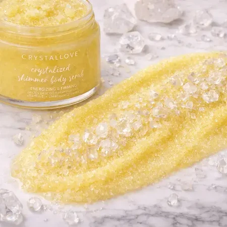 Crystallove, bodyscrub met bergkristal, 200 g
