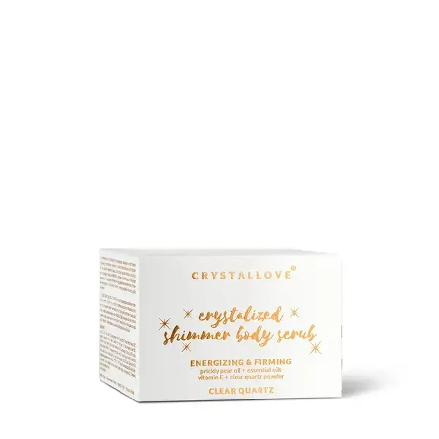 Crystallove, bodyscrub met bergkristal, 200 g