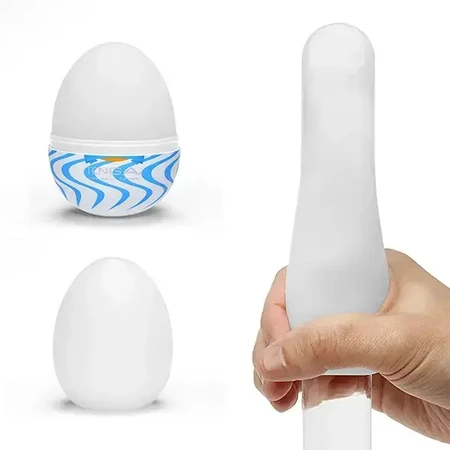 Tenga Egg Wonder Wind Egg W01, wegwerp masturbator, 1 st.