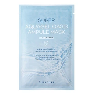 S. Nature Super Aquagel Oasis, mascarilla hidratante, 30 ml.