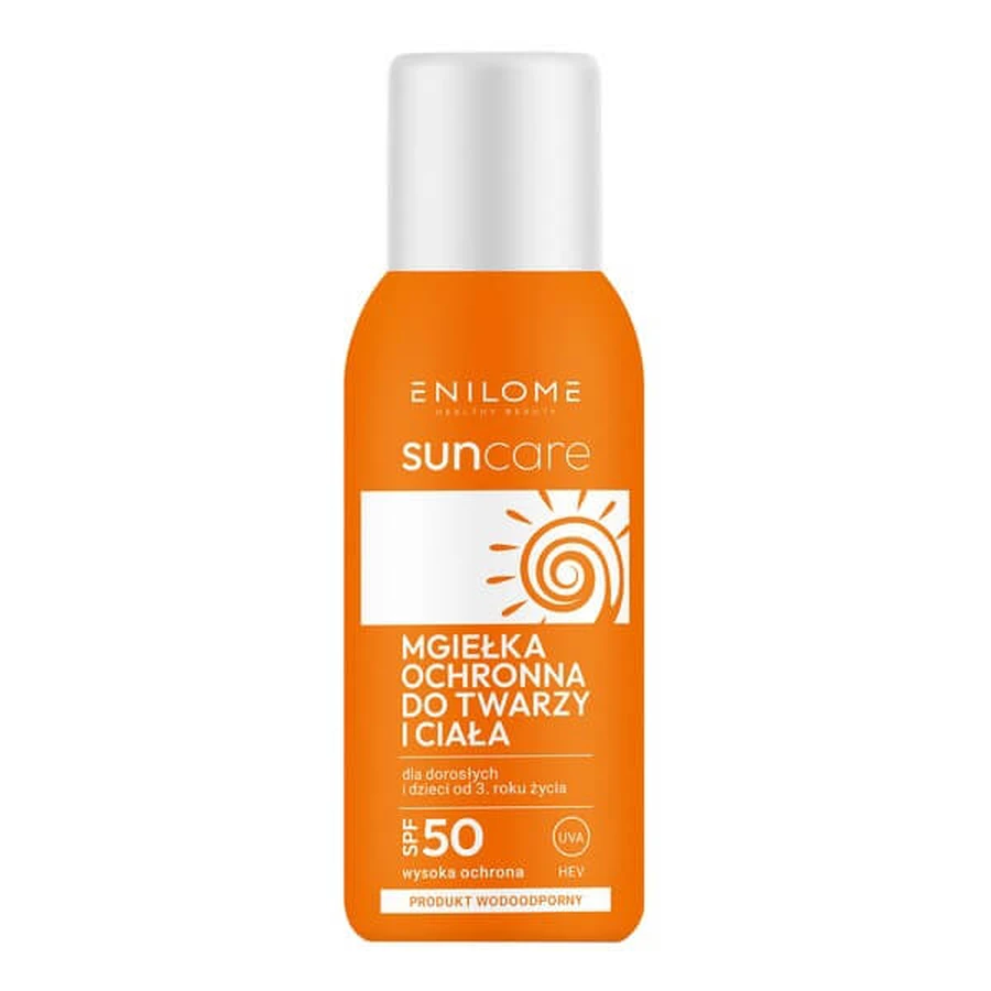 Enilome Healthy Beauty SunCare, bruma de protección facial y corporal SPF50, 100 ml