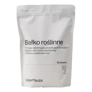 SuperPause Super proteína vegetal ósea, polvo, sabor crema, 750 g
