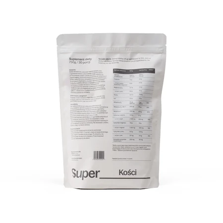 SuperPause Super proteína vegetal ósea, polvo, sabor crema, 750 g