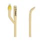 Outline, urologische Foley&amp;#039;a-katheter, tweeweg met kunststof klep, CH 20/5-10 ml, 1 st.